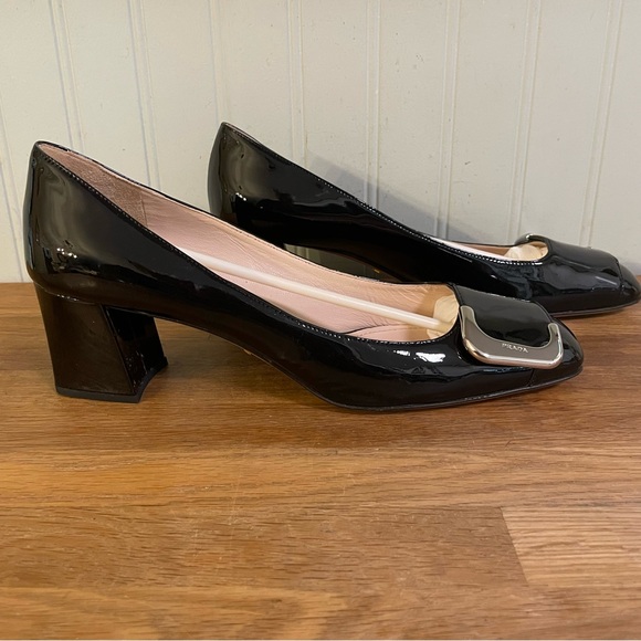 Prada Vernice Nero Pumps (EU 39.5) - Picture 2 of 10